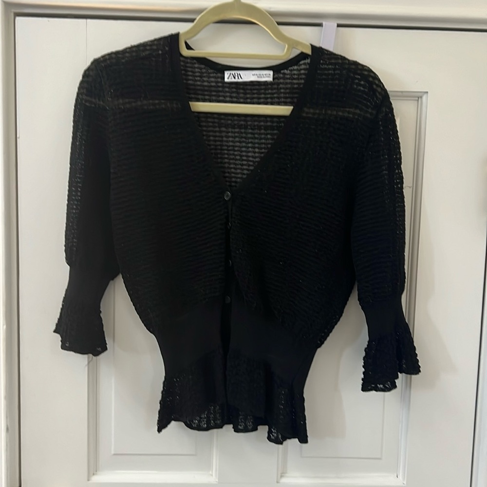 Zara Shimmer Top